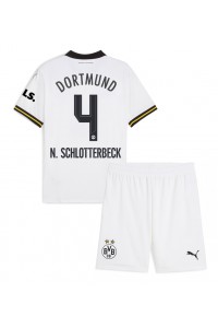 Borussia Dortmund Nico Schlotterbeck #4 Babytruitje 3e tenue Kind 2024-25 Korte Mouw (+ Korte broeken)